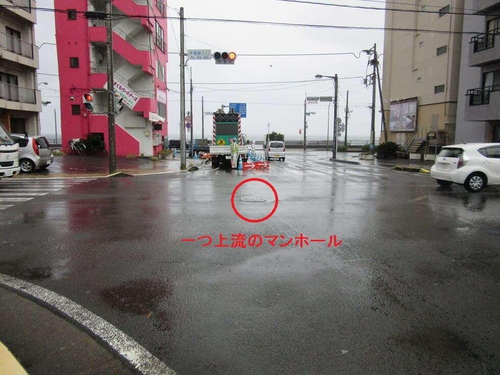 布設替工事(1スパン水替)その1