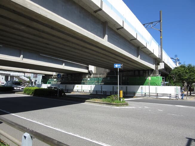 鉄道架道橋耐震補強工事