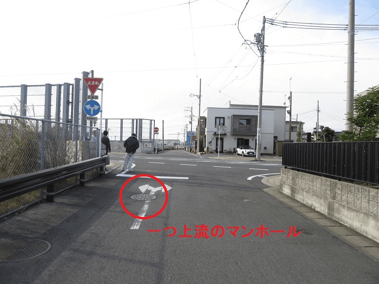 布設替工事(1スパン水替)その2