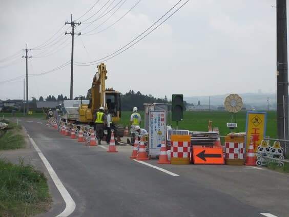 東日本大震災復旧工事 その1